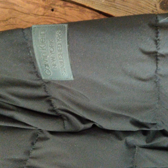 Calvin Klein infinite stretch sorona aura black Size L puffer coat jacket - Picture 2 of 6